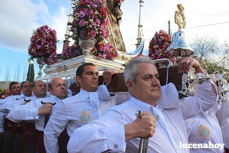 Galería: Miles de lucentinos acompañan a María Stma. de Araceli en la romería de Bajada