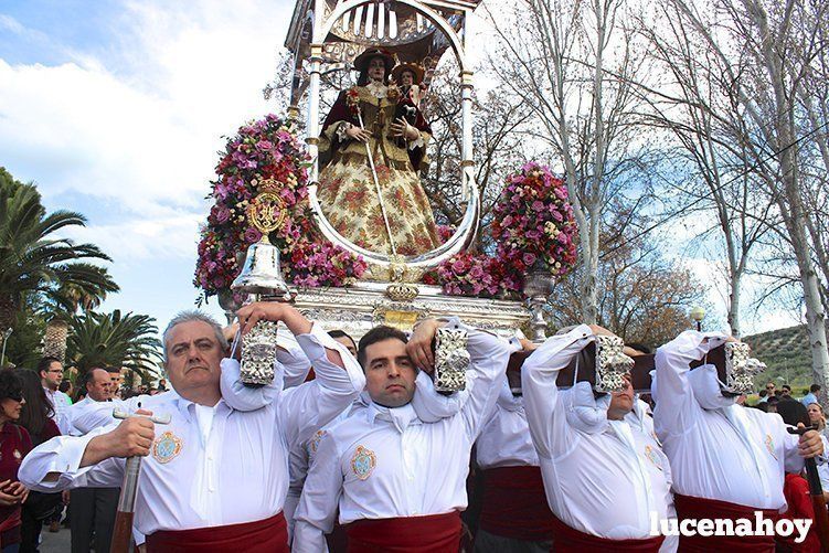 Galería: Miles de lucentinos acompañan a María Stma. de Araceli en la romería de Bajada Galería: Miles de lucentinos acompañan a María Stma. de Araceli en la romería de Bajada
