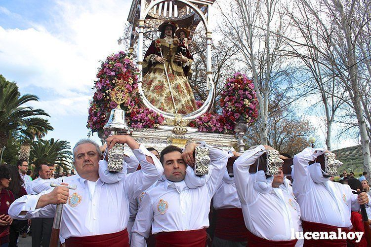 Galería: Miles de lucentinos acompañan a María Stma. de Araceli en la romería de Bajada