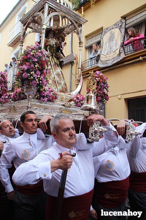 Galería: Miles de lucentinos acompañan a María Stma. de Araceli en la romería de Bajada