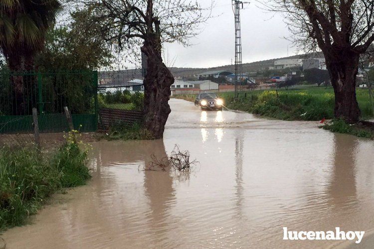  El Camino de Torremolinos, inundado. ARCHIVO. 