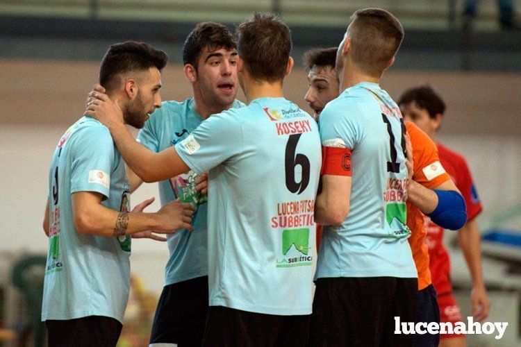  El Lucena Futsal afronta un partido crucial por la Copa del Rey. ARCHIVO/SERGIO RODRÍGUEZ 