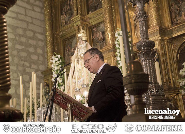 Galería: El pregón de Juan González Palma en honor a María Stma. de Araceli en fotos