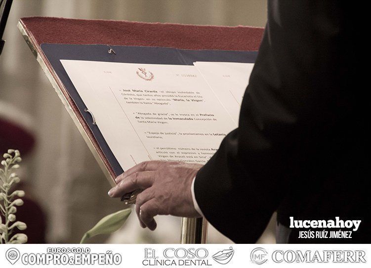 Galería: El pregón de Juan González Palma en honor a María Stma. de Araceli en fotos Galería: El pregón de Juan González Palma en honor a María Stma. de Araceli en fotos