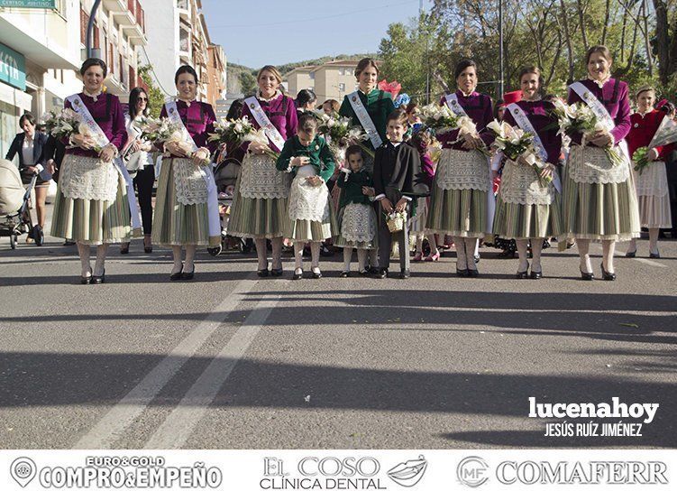 Galería: 'Con flores hasta María Stma. de Araceli", la ofrenda floral vista por 'Gitanito'