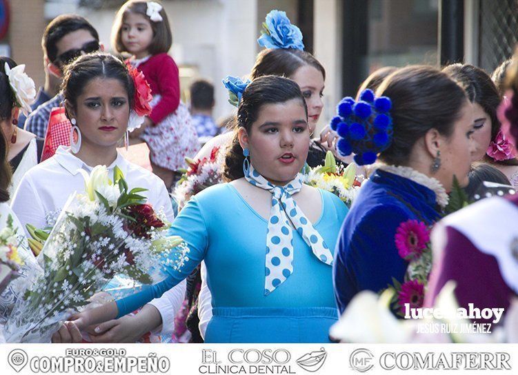 Galería: 'Con flores hasta María Stma. de Araceli", la ofrenda floral vista por 'Gitanito'