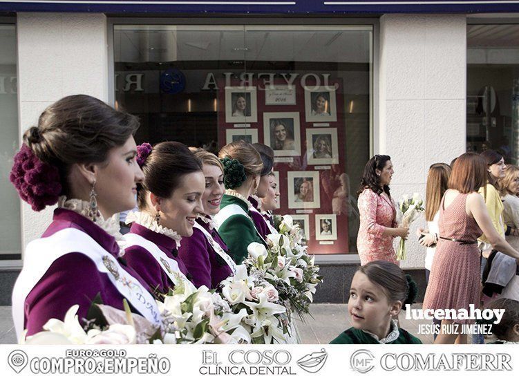 Galería: 'Con flores hasta María Stma. de Araceli", la ofrenda floral vista por 'Gitanito'