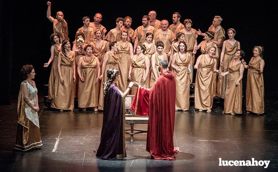 Galería: El auditorio acogió con un gran éxito el estreno de la primera producción operística realizada en Lucena: Dido y Eneas Galería: El auditorio acogió con un gran éxito el estreno de la primera producción operística realizada en Lucena: Dido y Eneas