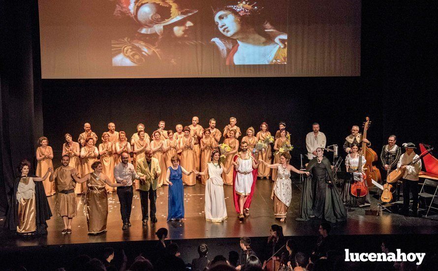 Galería: El auditorio acogió con un gran éxito el estreno de la primera producción operística realizada en Lucena: Dido y Eneas