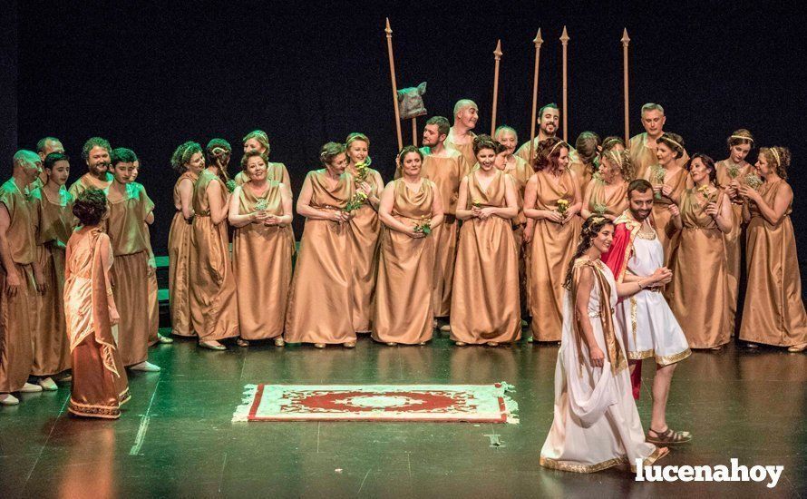 Galería: El auditorio acogió con un gran éxito el estreno de la primera producción operística realizada en Lucena: Dido y Eneas Galería: El auditorio acogió con un gran éxito el estreno de la primera producción operística realizada en Lucena: Dido y Eneas