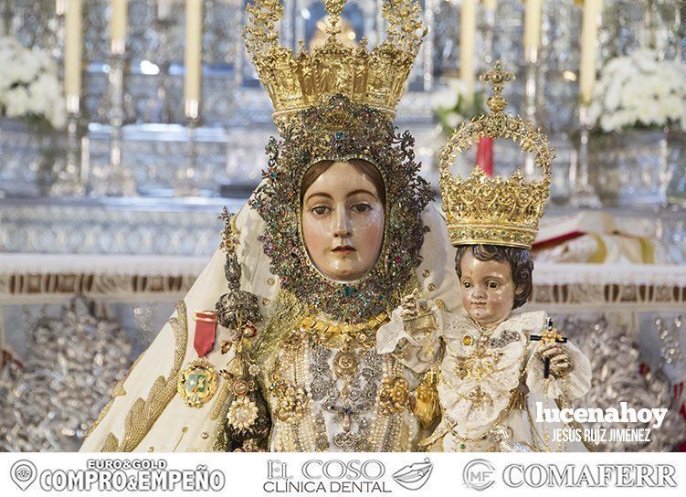 Galería: Largas colas en San Mateo para asistir al Besamanos de la Virgen de Araceli