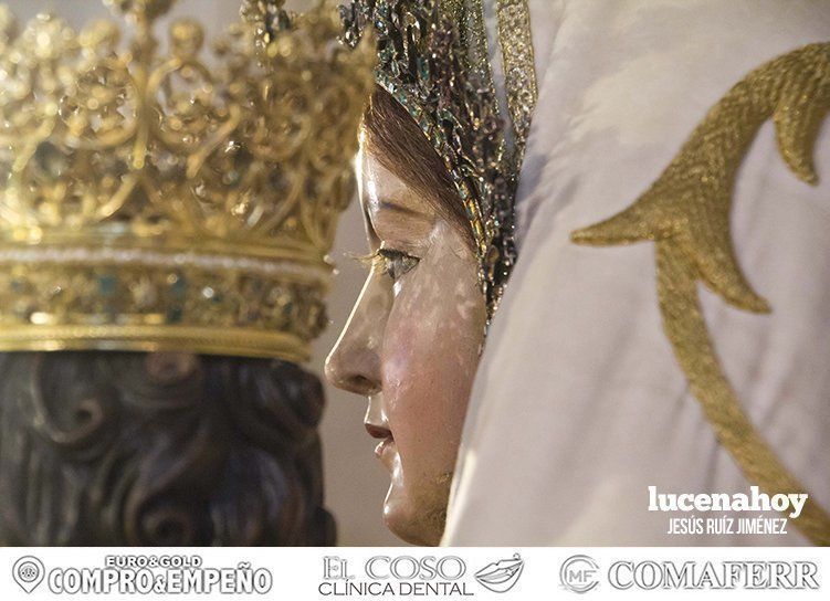 Galería: Largas colas en San Mateo para asistir al Besamanos de la Virgen de Araceli