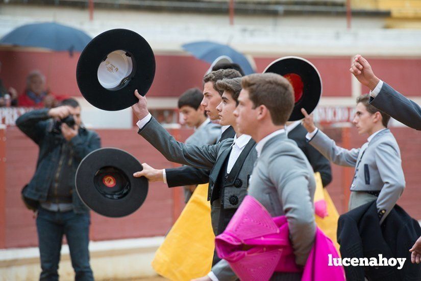 Galería: Doce orejas en la becerrada organizada por la Asociación Andaluza de Escuelas de Tauromaquia en el Coso de los Donceles