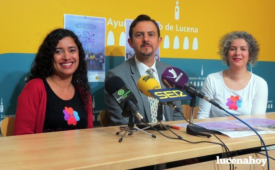  Aline Reis, Manuel Lara y María Luisa Reyes. 