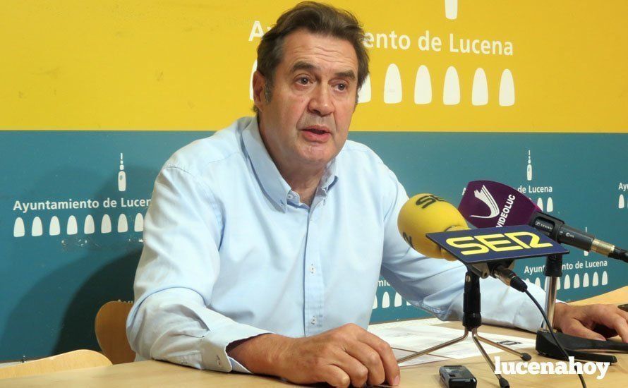  Vicente Dalda, durante la rueda de prensa. 