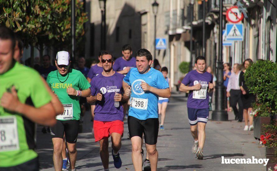 Galería 2: Carrera Nazarena de Lucena: lo importante era participar.. y llegar de cualquier forma