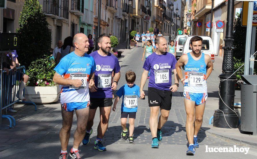 Galería 2: Carrera Nazarena de Lucena: lo importante era participar.. y llegar de cualquier forma