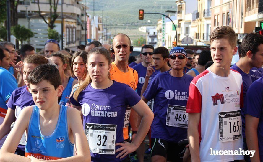 Galería 2: Carrera Nazarena de Lucena: lo importante era participar.. y llegar de cualquier forma