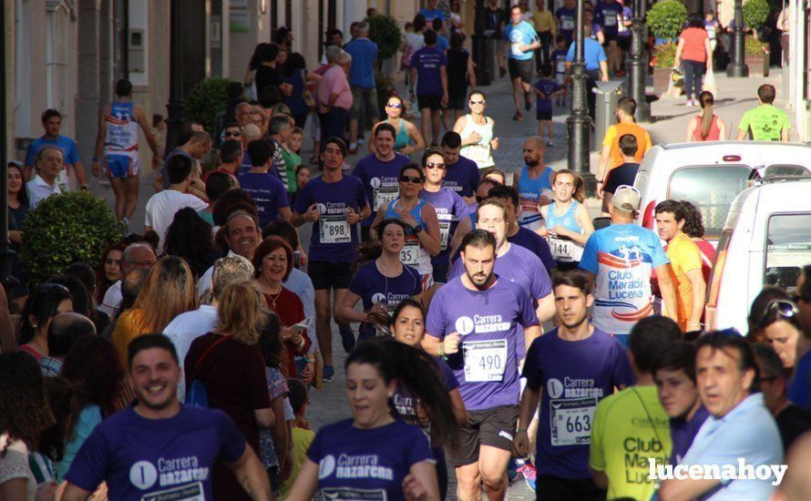 Galería 2: Carrera Nazarena de Lucena: lo importante era participar.. y llegar de cualquier forma