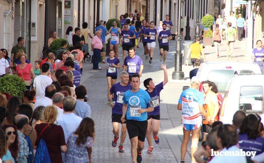 Galería 2: Carrera Nazarena de Lucena: lo importante era participar.. y llegar de cualquier forma