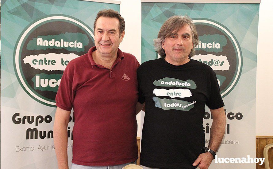 Vicente Dalda y Manuel Ortega