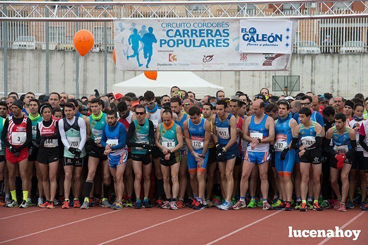  Línea de salida de la Media Maratón 2016. 