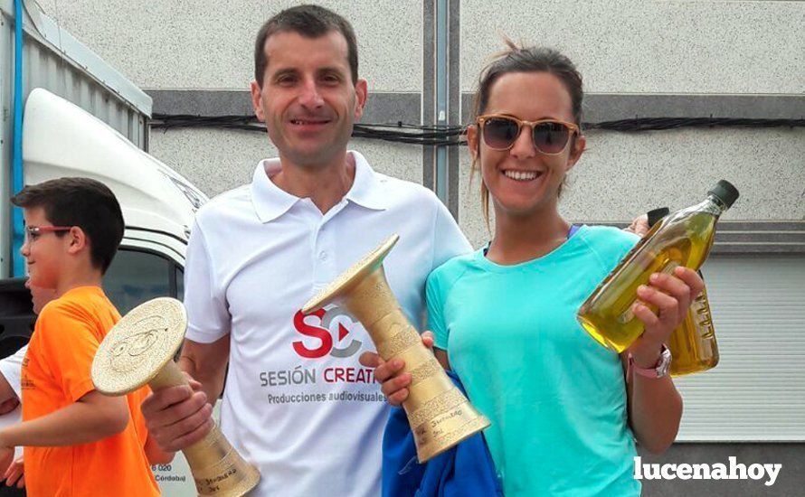  Antonio Manjón y Belén Jiménez, campeones de la competición. 