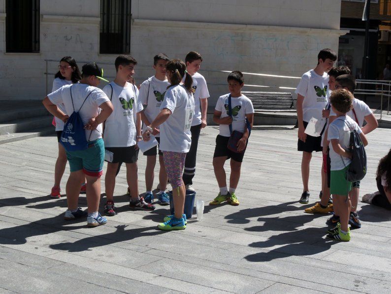 Galería: 400 alumnos de Primaria y Secundaria de Lucena, Jauja y Las Navas participan en la ECO-Gymkhana