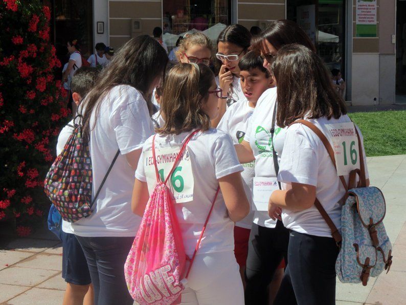 Galería: 400 alumnos de Primaria y Secundaria de Lucena, Jauja y Las Navas participan en la ECO-Gymkhana