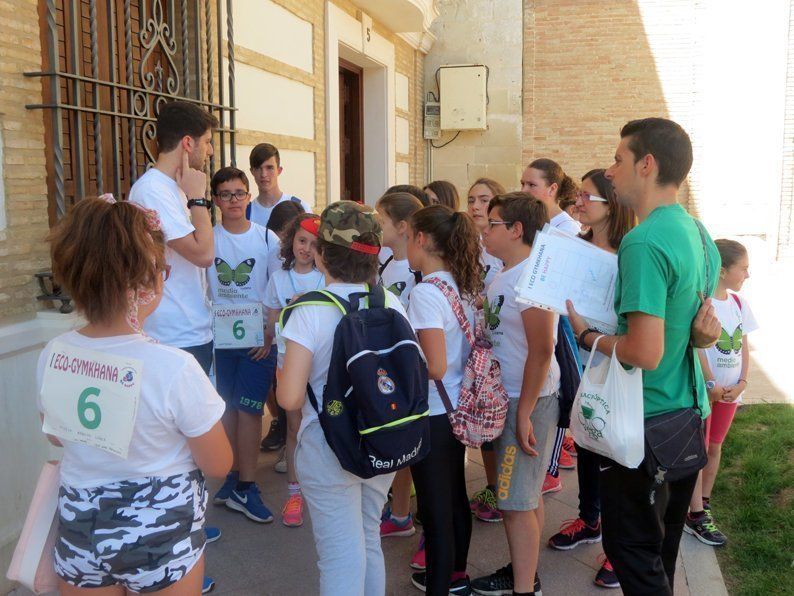 Galería: 400 alumnos de Primaria y Secundaria de Lucena, Jauja y Las Navas participan en la ECO-Gymkhana