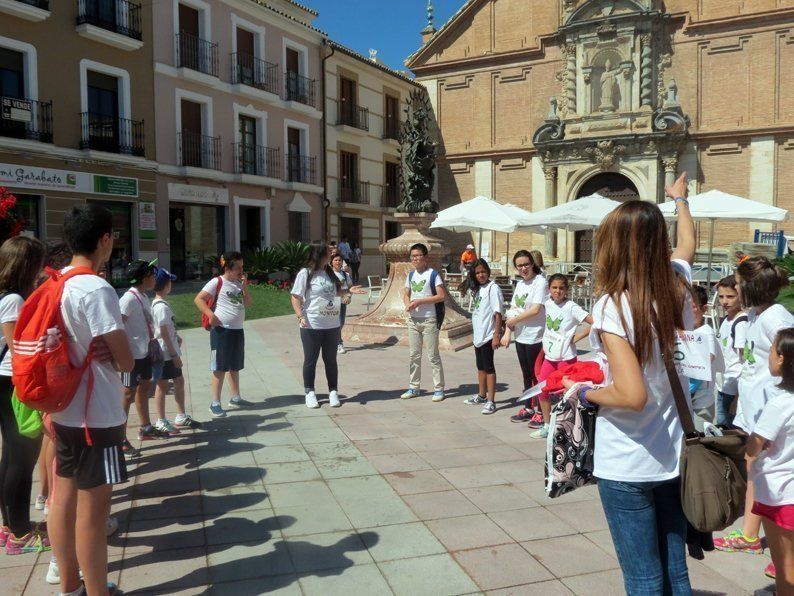 Galería: 400 alumnos de Primaria y Secundaria de Lucena, Jauja y Las Navas participan en la ECO-Gymkhana