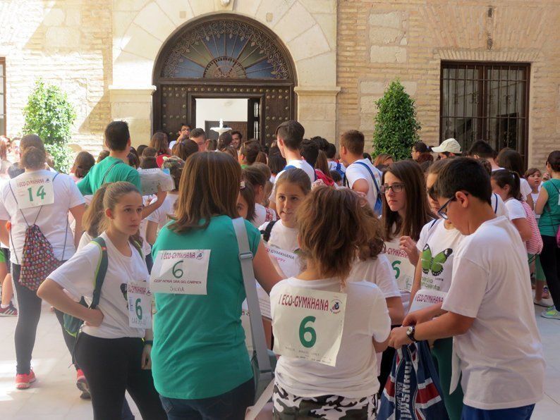Galería: 400 alumnos de Primaria y Secundaria de Lucena, Jauja y Las Navas participan en la ECO-Gymkhana