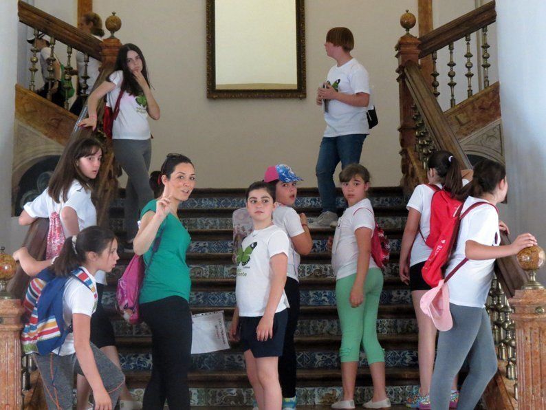 Galería: 400 alumnos de Primaria y Secundaria de Lucena, Jauja y Las Navas participan en la ECO-Gymkhana