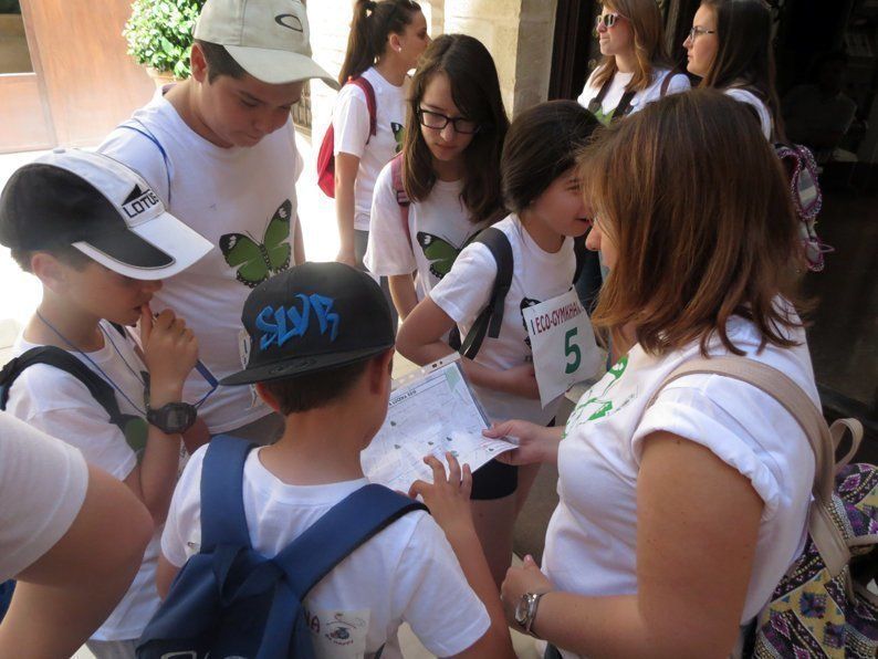 Galería: 400 alumnos de Primaria y Secundaria de Lucena, Jauja y Las Navas participan en la ECO-Gymkhana