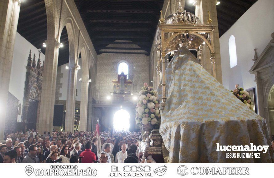 Galería: Multitudinaria despedida a la Virgen de Araceli en su Romería de Subida Galería: Multitudinaria despedida a la Virgen de Araceli en su Romería de Subida