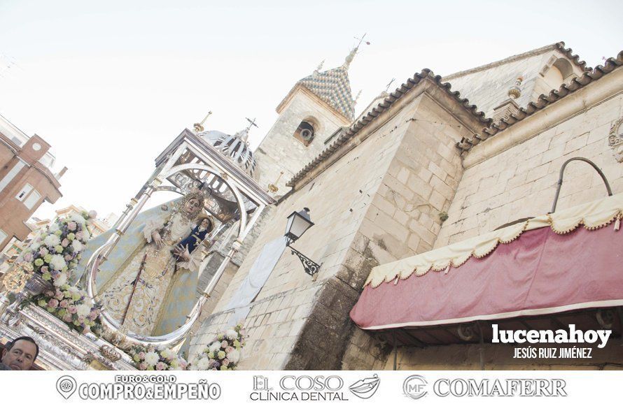 Galería: Multitudinaria despedida a la Virgen de Araceli en su Romería de Subida