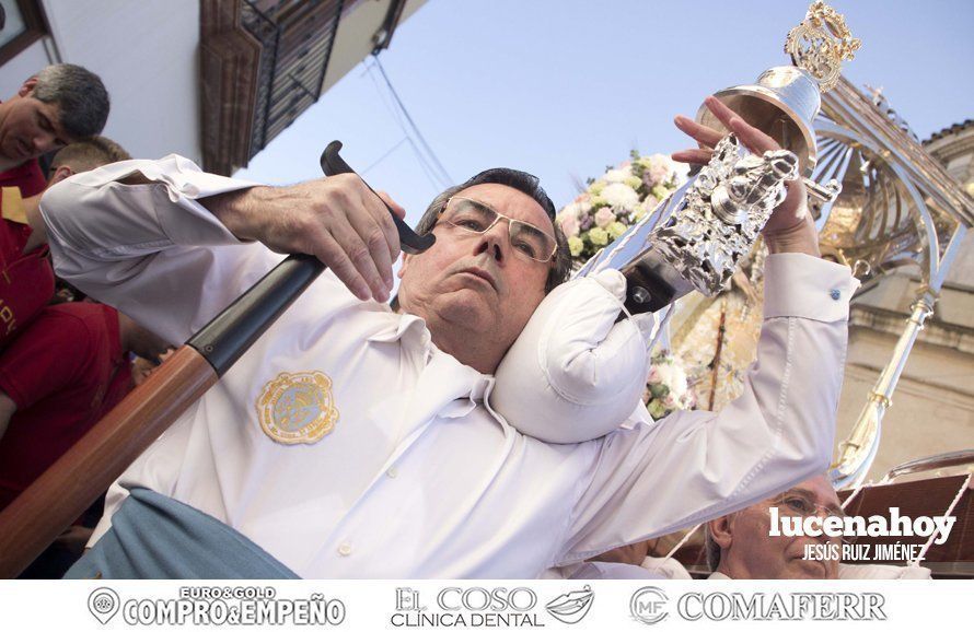 Galería: Multitudinaria despedida a la Virgen de Araceli en su Romería de Subida