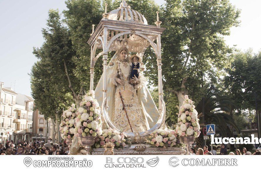 Galería: Multitudinaria despedida a la Virgen de Araceli en su Romería de Subida