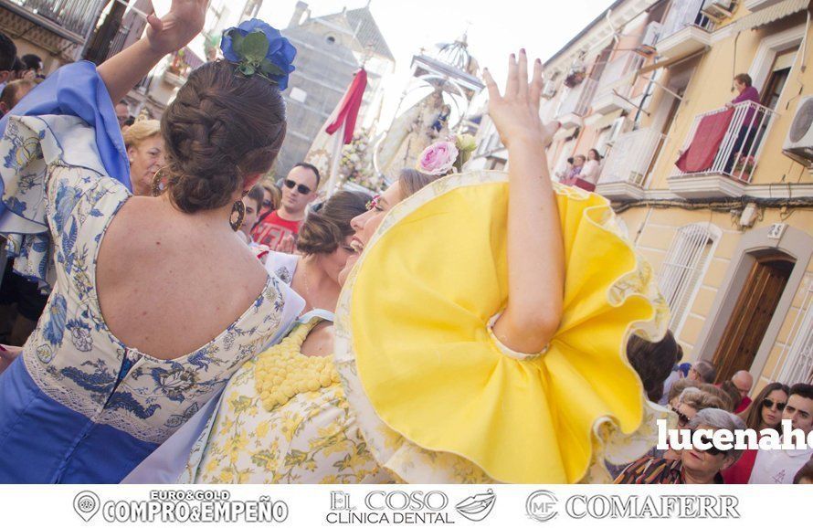 Galería: Multitudinaria despedida a la Virgen de Araceli en su Romería de Subida