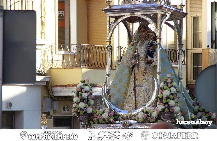 Galería: Multitudinaria despedida a la Virgen de Araceli en su Romería de Subida