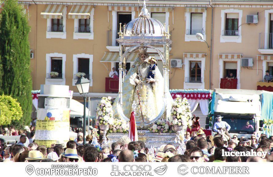 Galería: Multitudinaria despedida a la Virgen de Araceli en su Romería de Subida