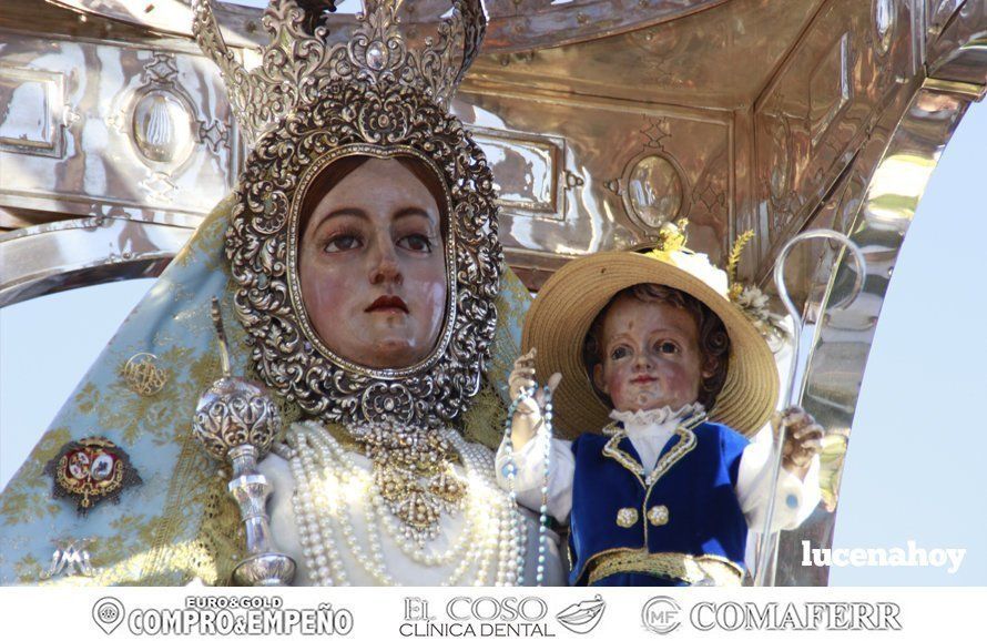 Galería: Multitudinaria despedida a la Virgen de Araceli en su Romería de Subida