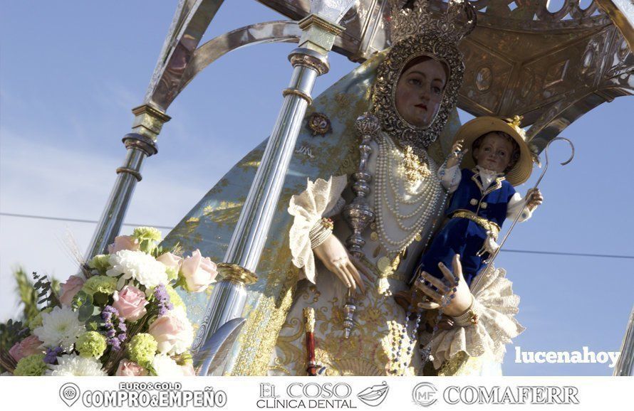 Galería: Multitudinaria despedida a la Virgen de Araceli en su Romería de Subida