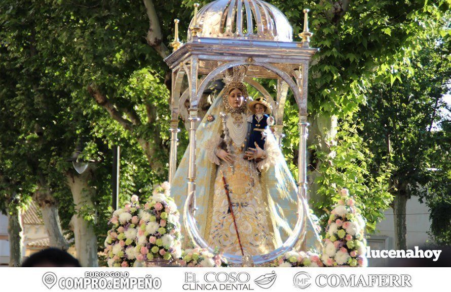 Galería: Multitudinaria despedida a la Virgen de Araceli en su Romería de Subida