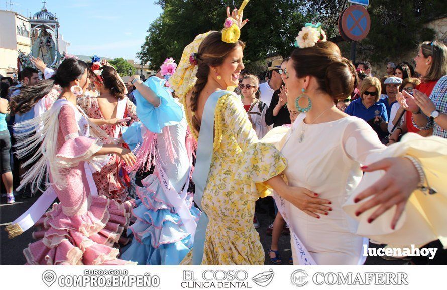 Galería: Multitudinaria despedida a la Virgen de Araceli en su Romería de Subida