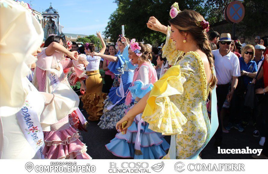 Galería: Multitudinaria despedida a la Virgen de Araceli en su Romería de Subida