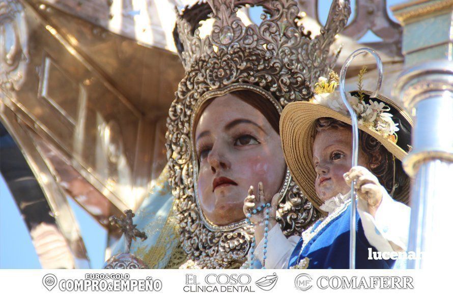 Galería: Multitudinaria despedida a la Virgen de Araceli en su Romería de Subida