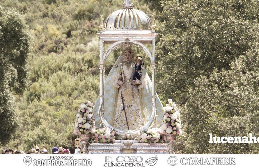 Galería: Multitudinaria despedida a la Virgen de Araceli en su Romería de Subida