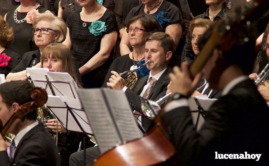 Galería: Brillante concierto de 'Grandes Coros Líricos' con la Orquesta del Conservatorio y las corales de Lucena y Linares