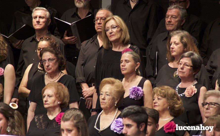 Galería: Brillante concierto de 'Grandes Coros Líricos' con la Orquesta del Conservatorio y las corales de Lucena y Linares